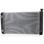 Replacement 5-Piece Kit Radiator, with Radiator Cap, Radiator Hoses, and Thermostat, 8 Cylinder, Aluminum Core, Plastic Tank, 28 in. Core Width, With Engine Oil Cooler, Measures 28-inches Between Tanks - Image 2