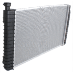 Replacement 5-Piece Kit Radiator, with Radiator Cap, Radiator Hoses, and Thermostat, 8 Cylinder, Aluminum Core, Plastic Tank, 28 in. Core Width, With Engine Oil Cooler, Measures 28-inches Between Tanks - Image 4