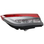 Replacement 4-Piece Kit Rear, Upper and Lower Primed Bumper Cover, For Models Without Blind Spot Detection and Advanced Park Assist System, With Type 2 Bumper Cover, Includes (2) Bumper Cover and (2) Tail Light - Image 10