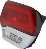 Replacement 4-Piece Kit Driver and Passenger Side, Inner Halogen Tail Light, With bulb(s), Includes (2) Bumper Cover and (2) Tail Light - Image 12