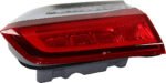 Replacement 4-Piece Kit Driver and Passenger Side, Inner Halogen Tail Light, With bulb(s), Includes (2) Bumper Cover and (2) Tail Light - Image 20