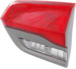 Replacement 4-Piece Kit, Driver and Passenger Side, Inner Halogen Tail Light, With bulb(s), Mounts on Liftgate, OE Replacement, Includes (2) Bumper Cover and (2) Tail Light - Image 2
