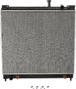 Replacement 5-Piece Kit Radiator, 5.6L Engine, Aluminum Core, Plastic Tank, includes Radiator Cap, Radiator Hose, and Thermostat - Image 11