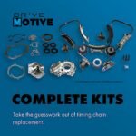 DriveMotive 4-Piece Kit Timing Chain with Timing Cover Gasket, Valve Cover Gasket, and Water Pump, 6 Cylinder, Dual Overhead Camshaft (DOHC) - Image 27