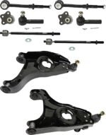 TrueDrive 10-Piece Kit Front, Driver and Passenger Side, Lower Control Arm, Rear Wheel Drive, includes Ball Joints, Sway Bar Links, and Tie Rod Ends
