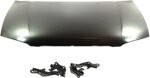Replacement 3-Piece Kit Factory Style Hood, USA Built Vehicle, Steel, Primed, Includes (1) Hood and (2) Hood Hinge