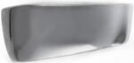 Replacement 3-Piece Kit, Step Bumper, Chrome, Face Bar Only; With pad provision, Without mounting bracket(s), Includes (2) Bumper End and (1) Step Bumper - Image 9