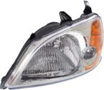 Replacement 4-Piece Kit Factory Style Hood, Sedan, Steel, Primed, Includes (1) Bumper Cover, (2) Headlight, and (1) Hood - Image 5