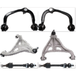 TrueDrive 6-Piece Kit Front, Driver and Passenger Side Suspension Includes Control Arm and Sway Bar Link