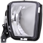 Replacement 8-Piece Kit Front Bumper Painted Black, Includes (2) Bumper Bracket, (1) Bumper Cover, (1) Bumper Trim, (2) Fog Light, and (1) Valance - Image 2