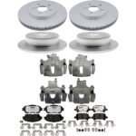 Raybestos KIT-210516-705 Front and Rear Brake Disc and Caliper Kit, FWD, Element3 Series