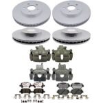 Raybestos KIT-210516-707 Brake Disc and Caliper Kit, FWD, Element3 Series