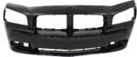 Replacement 3-Piece Kit, Front Primed Bumper Cover, Includes (1) Bumper Cover and (2) Fog Light - Image 2