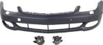 Replacement 3-Piece Kit, Front Primed Bumper Cover, Includes (1) Bumper Cover and (2) Fog Light