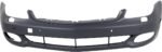 Replacement 3-Piece Kit, Front Primed Bumper Cover, Includes (1) Bumper Cover and (2) Fog Light - Image 2
