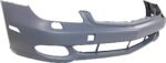 Replacement 3-Piece Kit, Front Primed Bumper Cover, Includes (1) Bumper Cover and (2) Fog Light - Image 4