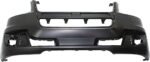 Replacement 3-Piece Kit Front Primed Bumper Cover, Includes (1) Bumper Cover and (2) Fog Light - Image 2