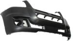 Replacement 3-Piece Kit Front Primed Bumper Cover, Includes (1) Bumper Cover and (2) Fog Light - Image 4