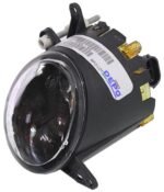 Replacement 3-Piece Kit Front Primed Bumper Cover, Includes (1) Bumper Cover and (2) Fog Light - Image 4