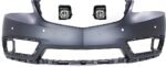 Replacement 3-Piece Kit Front Primed Bumper Cover, CAPA Certified, Includes (1) Bumper Cover and (2) Fog Light