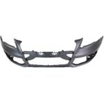 Replacement 3-Piece Kit Front Primed Bumper Cover, For Models Without S-Line Package, Headlight Washer and Parking Aid Sensor, CAPA Certified, Includes (1) Bumper Cover and (2) Fog Light - Image 6