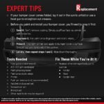 Replacement 3-Piece Kit Front Primed Bumper Cover, For Models Without S-Line Package, Headlight Washer and Parking Aid Sensor, CAPA Certified, Includes (1) Bumper Cover and (2) Fog Light - Image 22