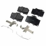 JC Whitney 8-Piece Kit Front, Driver and Passenger Side Axle Assembly with Brake Discs, Brake Pad Set, and Control Arms, Four Wheel Drive - Image 15