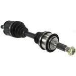 JC Whitney 8-Piece Kit Front, Driver and Passenger Side Axle Assembly with Brake Discs, Brake Pad Set, and Control Arms, Four Wheel Drive - Image 3