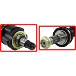 JC Whitney 8-Piece Kit Front, Driver and Passenger Side Axle Assembly with Brake Discs, Brake Pad Set, and Control Arms, Four Wheel Drive - Image 4