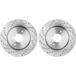 JC Whitney 10-Piece Kit Front, Driver and Passenger Side Axle Assembly with Brake Discs, Brake Pad Set, and Control Arms, 4WD, 4.0L Engine - Image 20