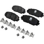 JC Whitney 8-Piece Kit Front, Driver and Passenger Side Axle Assembly, Front Wheel Drive, Includes Brake Discs, Brake Pad Sets, and Control Arms - Image 10