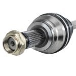 JC Whitney 8-Piece Kit Front Axle Assembly with Brake Discs, Brake Pad Set, and Control Arms, Rear Arm to Knuckle - Image 9