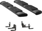 Luverne 277088-401523 Running Boards, Powdercoated Textured Black, Stainless Steel, Crew Cab Pickup/Crew Cab Pickup, Regal 7 in. Series