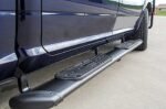 Luverne 277088-401523 Running Boards, Powdercoated Textured Black, Stainless Steel, Crew Cab Pickup/Crew Cab Pickup, Regal 7 in. Series - Image 2