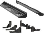 Luverne 281033-571032 Running Boards, Powdercoated Textured Black, Stainless Steel, Crew Cab Pickup/Crew Cab Pickup, Side Entry 7 in. Series