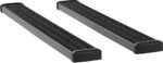 Luverne 415078-401633 Running Boards, Powdercoated Textured Black, Aluminum, Crew Cab Pickup/Extended Cab Pickup, 7 in. Grip Step Series