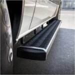 Luverne 415078-401633 Running Boards, Powdercoated Textured Black, Aluminum, Crew Cab Pickup/Extended Cab Pickup, 7 in. Grip Step Series - Image 2