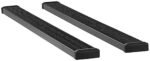 Luverne 415098-401232 7 in. Grip Step Series Running Boards, Powdercoated Textured Black Non-Powered Aluminum Set of 2