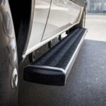 Luverne 415098-401632 7 in. Grip Step Series Running Boards, Powdercoated Textured Black Non-Powered Aluminum Set of 2 - Image 3