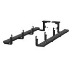 Luverne 415098-401733 Running Boards, Powdercoated Textured Black, Aluminum, Extended Cab Pickup/Standard Cab Pickup, 81.9/98.1 in. Bed, Grip Step Series