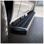 Luverne 415102-401448 Running Boards, Powdercoated Textured Black, Aluminum, 69.9/79.4 in. Bed, Crew Cab Pickup, 7 in. Grip Step Series - Image 2