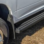 Luverne 415114-401449 Running Boards, Powdercoated Textured Black, Aluminum, Crew Cab Pickup/Extended Cab Pickup, 82.2/98.2 in. Bed, 7 in. Grip Step Series - Image 2