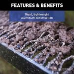 Luverne 415114-401449 Running Boards, Powdercoated Textured Black, Aluminum, Crew Cab Pickup/Extended Cab Pickup, 82.2/98.2 in. Bed, 7 in. Grip Step Series - Image 8