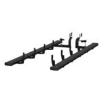 Luverne 415125-401449 Running Boards, Powdercoated Textured Black, Aluminum, 98.2 in. Bed, Crew Cab Pickup, Grip Step Series