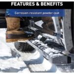 Luverne 416088-4055121 5 in. SlimGrip Series Running Boards, Powdercoated Textured Black Non-Powered Aluminum Set of 2 - Image 10