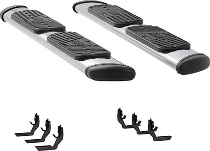 Luverne 477078-401632 Running Boards, Polished, Stainless Steel, Extended Cab Pickup, Regal 7 in. Series