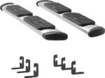 Luverne 477088-400713 Regal 7 in. Series Running Boards, Polished Non-Powered Stainless Steel Set of 2