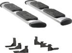 Luverne 477088-401113 Regal 7 in. Series Running Boards, Polished Non-Powered Stainless Steel Set of 2