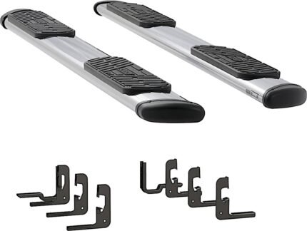 Luverne 477093-400717 Running Boards, Polished, Stainless Steel, 97.6/97.8 in. Bed, Standard Cab Pickup, Regal 7 in. Series