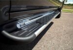 Luverne 480744-581444 Side Entry 7 in. Series Running Boards, Powdercoated Silver Non-Powered Stainless Steel Set of 2 - Image 3